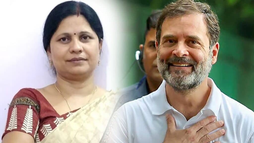'राहुल गांधी को लड़कियों की कमी है क्या', संसद में राहुल के फ्लाइंग किस पर कांग्रेस विधायक ने दिया अजीबोगरीब बयान 1 IMG 20230811 221126