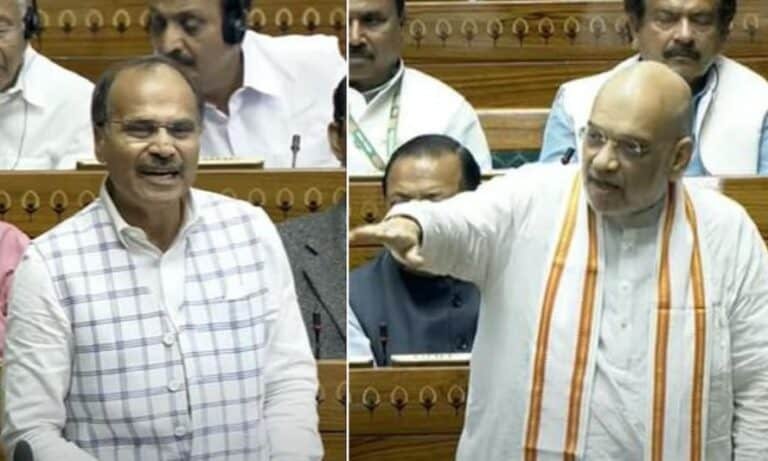 Parliament Special Session: सोनिया गांधी के भाषण के बाद अमित शाह और अधीर रंजन चौधरी में हुई तीखी बहस, जानिए क्या है पूरा मामला