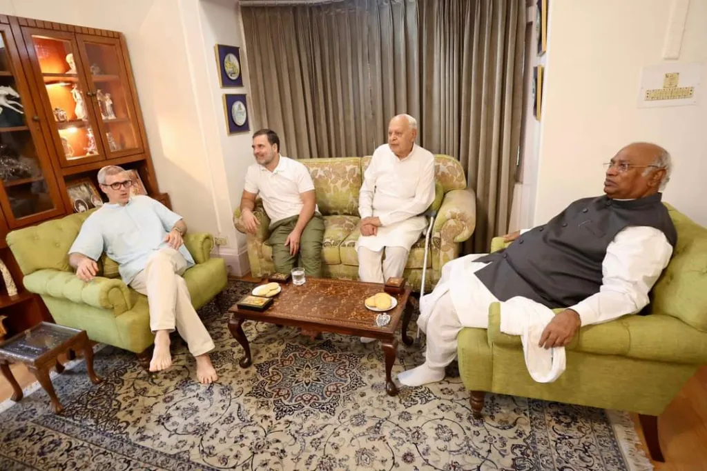 Jammu Kashmir Election: उमर अब्दुल्ला की पार्टी के साथ कांग्रेस का हुआ गठबंधन