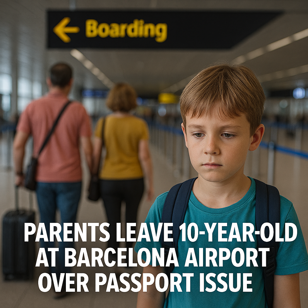 10-Year-Old Was Left at Barcelona Airport